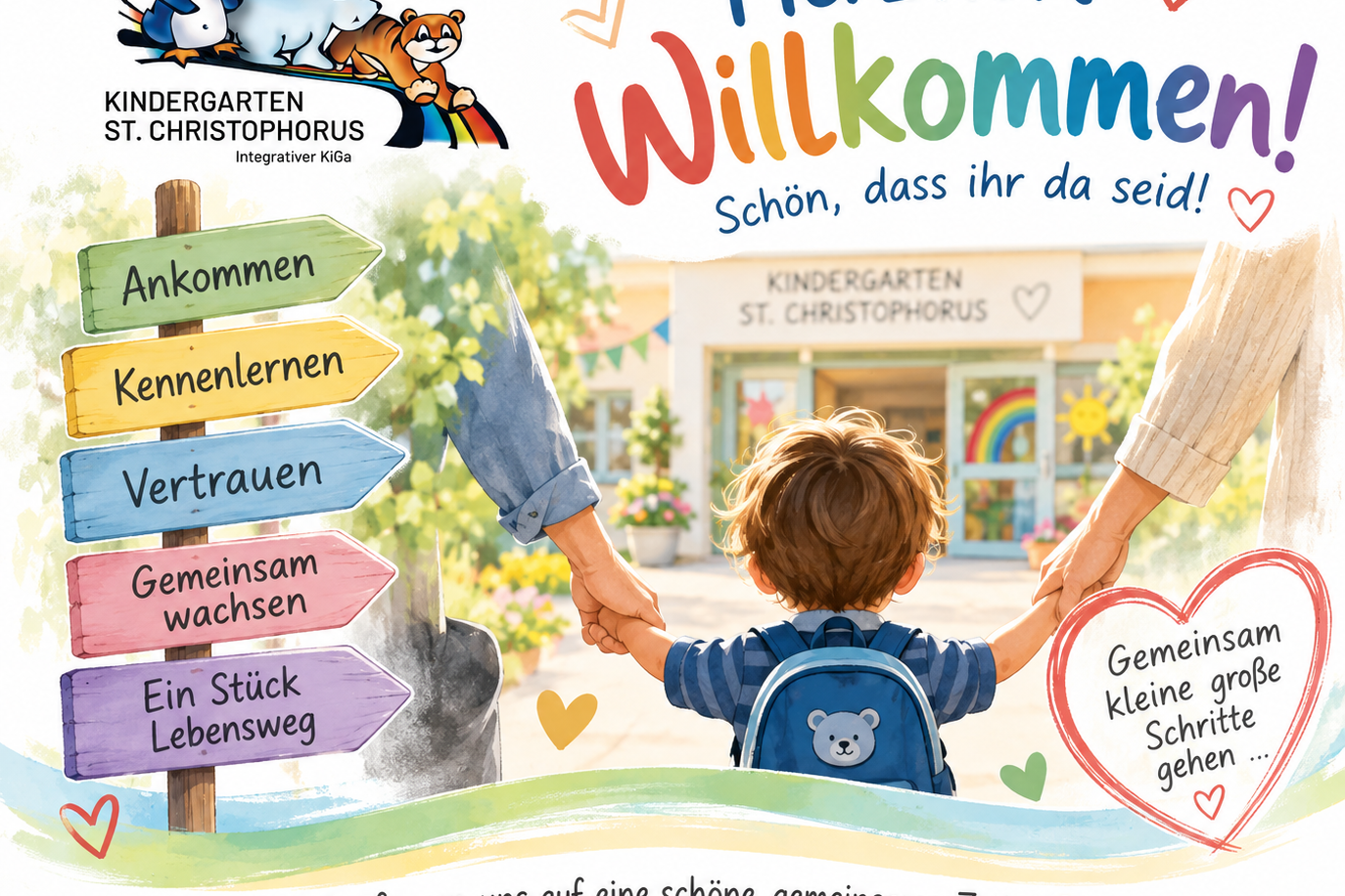 willkommen im kindergarten