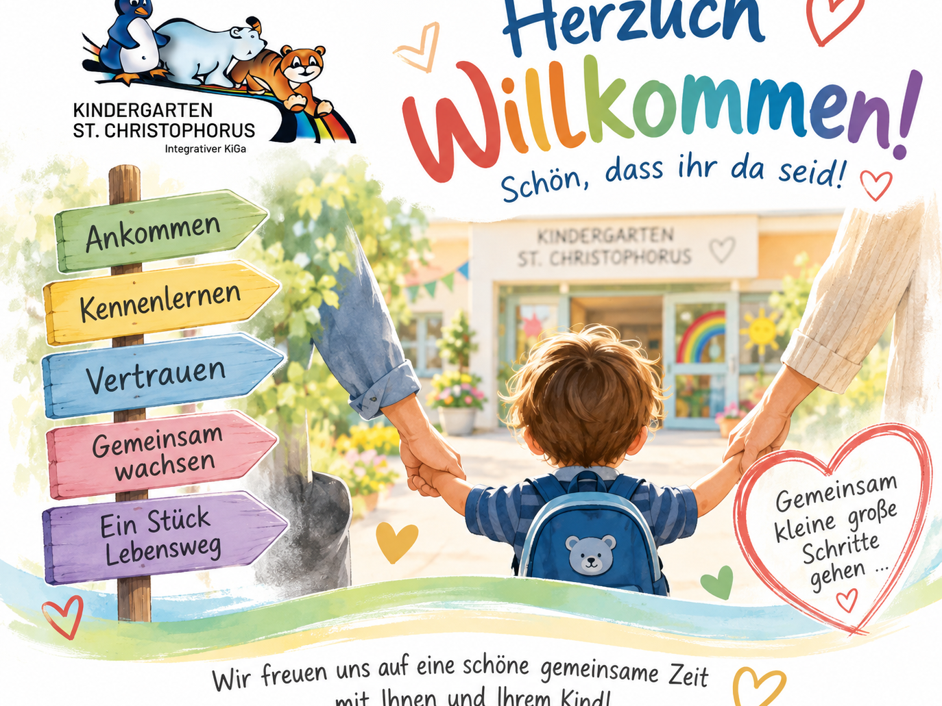 willkommen im kindergarten