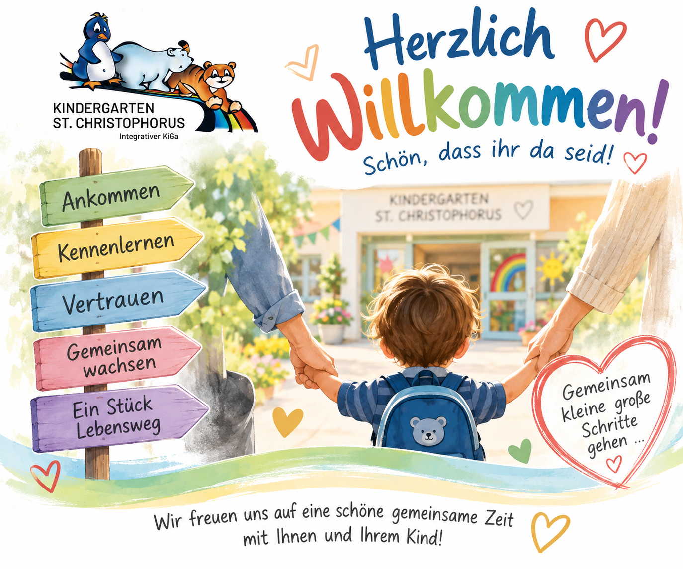 willkommen im kindergarten